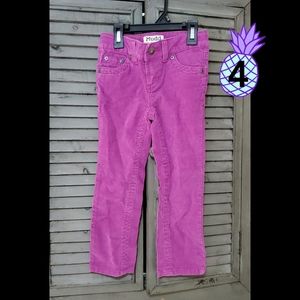Mudd Purple Corduroy Snap Button Pants